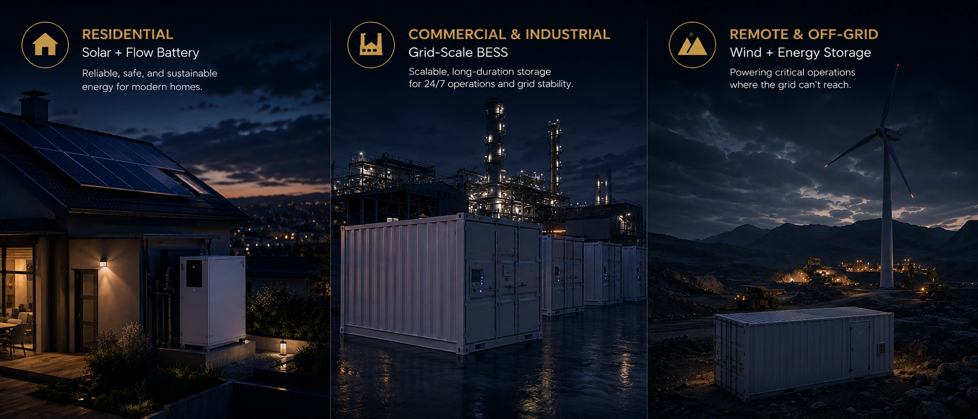 Vanadium Redox Flow Battery Applications